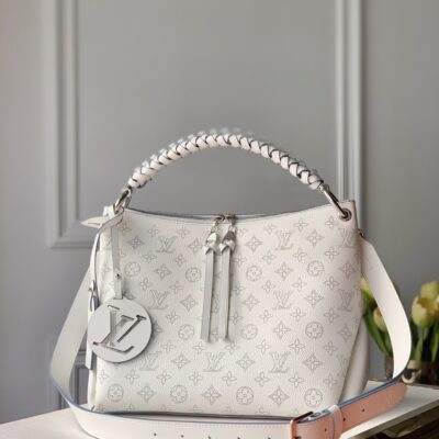 LV Babylone BB 鏤空小牛皮手提包 M56201｜原單穿孔皮革｜精品復刻款