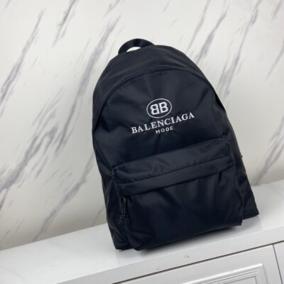巴黎世家 Explorer 高定雙肩背包 B0538#｜頂級原單進口面料｜內置電腦隔層大容量包
