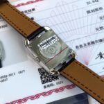 HERMES一比一Cape Cod長方形腕表 鑽石珍珠貝母奢華個性設計