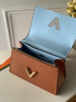 LV路易威登Capucines金棕色手提包｜原單牛皮質感｜金扣精品復刻款M57897