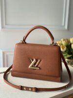 LV路易威登Capucines金棕色手提包｜原單牛皮質感｜金扣精品復刻款M57897