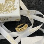Dior 高仿珍珠戒指 熱銷新款 優雅時尚百搭款 2025人氣推薦