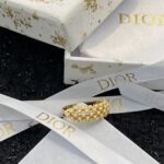 Dior 高仿珍珠戒指 熱銷新款 優雅時尚百搭款 2025人氣推薦