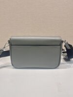 Prada 頂級原單 灰色2VD059 單肩包 可拆小袋設計 男士百搭休閒包