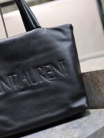 Saint Laurent一比一納帕小羊皮男士托特包大容量高顏值百搭出街時尚風