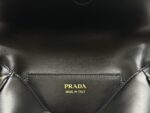 PRADA A貨馬鞍包1BD365黑色新月包雙肩帶百搭摩登設計