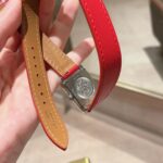 愛馬仕高仿Heure H經典女錶23mm H字鋼殼 美洲鱷魚皮帶知性優雅設計