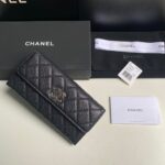 CHANEL一比一口蓋長夾錢包簡約高質感輕奢款細節滿分時尚新品