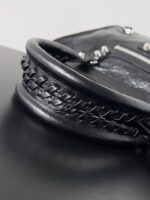 Balenciaga原單Le City黑色中號手袋 馬卡龍輕盈斜背包 春夏必備經典款