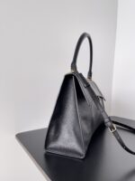 Balenciaga頂級原單Hourglass Soft手袋早春限定 解構沙漏線條 展現極致高級感