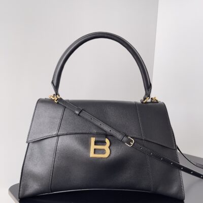 Balenciaga頂級原單Hourglass Soft手袋早春限定 解構沙漏線條 展現極致高級感