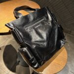 Balenciaga Superbusy 黑色托特包｜多口袋設計高仿精品｜原單一比一製作
