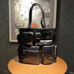 Balenciaga Superbusy 黑色托特包｜多口袋設計高仿精品｜原單一比一製作