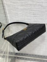 Dior精品仿製Miss Dior迷你水餃包黑色菱格小巧單肩包秋冬氣場感
