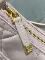 Dior A貨Miss Dior迷你水餃包粉色菱格單肩包秋冬必收質感推薦