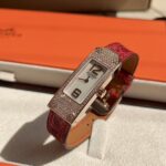 Hermès Kelly 2 中古款手錶｜多色皮錶帶可選｜瑞士石英機芯｜精品復刻