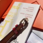 Hermès Kelly 2 中古款手錶｜多色皮錶帶可選｜瑞士石英機芯｜精品復刻