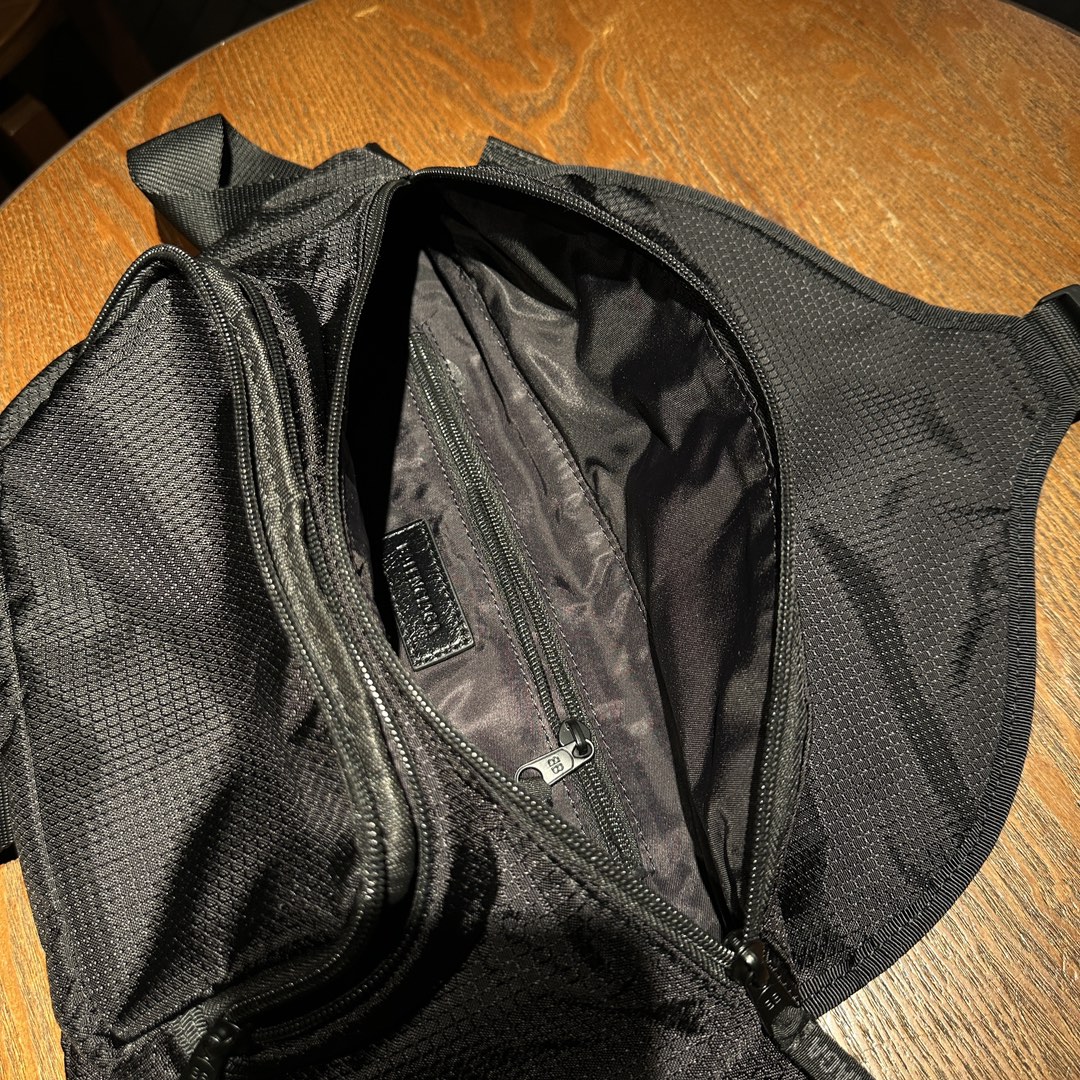 Balenciaga UNITY 大號腰包｜黑色尼龍運動風斜背包｜精品一比一高仿款