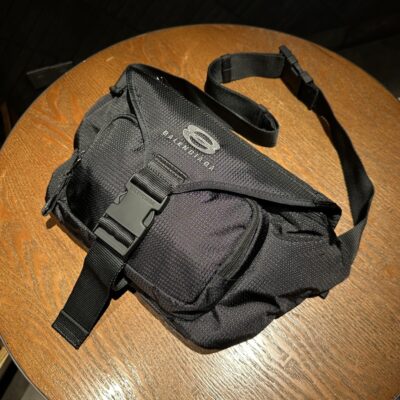 Balenciaga UNITY 大號腰包｜黑色尼龍運動風斜背包｜精品一比一高仿款
