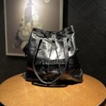 Balenciaga Army 黑色牛皮中號托特包｜機能風高仿手提肩背包｜頂級原單精品
