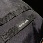 Balenciaga Army 尼龍中型托特包｜黑色潮流機能包｜高仿尼龍精品手提包