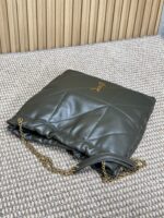 YSL A貨Jamie包黑色羊皮新款大容量絎縫設計慵懶氣場輕奢通勤包