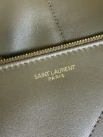 YSL A貨Jamie包黑色羊皮新款大容量絎縫設計慵懶氣場輕奢通勤包