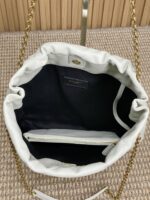 Saint Laurent2025YSL一比一Jamie包白色羊皮新款大容量對格絎縫慵懶高級感通勤包62205