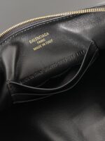 Balenciaga A貨Rodeo單肩包黑色金扣新設計 可拆肩帶 俐落雙口袋實用百搭款