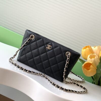 Chanel 25C Mini Tote 黑金小號托特包｜一比一精品仿製小香風包款