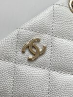 Chanel 25C Mini Tote 白金鏈條小托特包｜一比一精品仿製羊皮小香風手提包
