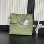 香奈兒淺綠色25C托特包 AS5315｜優雅大容量托特｜精品仿製 羊皮托特包