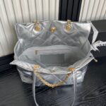 香奈兒銀色托特包 AS5315｜大容量托特｜高仿精品 羊皮金屬質感款