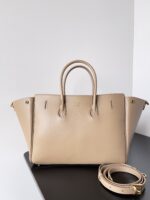 巴黎世家 Balenciaga 小號 Bel Air 手袋 精品仿製 羊皮質感 翻蓋鎖扣斜肩包