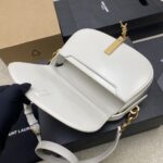 聖羅蘭精品仿製Voltaire Box白牙籤紋腋下包金扣簡約優雅質感風787671