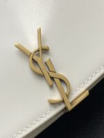 聖羅蘭精品仿製Voltaire Box白牙籤紋腋下包金扣簡約優雅質感風787671