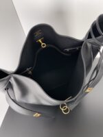 巴黎世家 黑色金扣 Bel Air Hobo 大號手袋 2024冬季新款 頂級原單