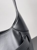 巴黎世家 黑色金扣 Bel Air Hobo 大號手袋 2024冬季新款 頂級原單