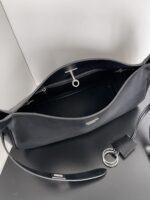 巴黎世家 黑色金扣 Bel Air Hobo 大號手袋 2024冬季新款 頂級原單