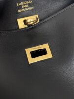 巴黎世家 黑色金扣 Bel Air Hobo 手袋 肩背包 頂級原單 2024冬季新款