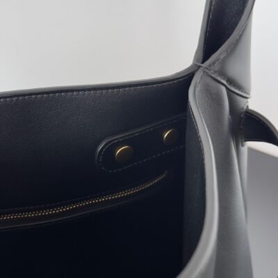 巴黎世家 黑色金扣 Bel Air Hobo 手袋 肩背包 頂級原單 2024冬季新款