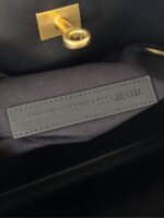 巴黎世家 黑色金扣 Bel Air 大號單肩包 精品復刻 時尚都會必備