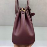 Balenciaga 枣紅色 Bel Air 小號手袋 一比一精品仿製 翻蓋設計 秋冬百搭必收