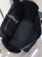 Saint Laurent高仿Bea黑色銀扣Hobo包秋冬百搭大容量隨性通勤風763435