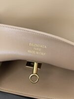 巴黎世家 黑色金扣 Bel Air Hobo 手袋 肩背包 頂級原單 2024冬季新款