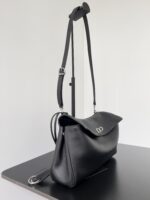 Balenciaga復刻版Rodeo肩背包黑色新款 可拆肩帶設計 手拿優雅感百搭升級款