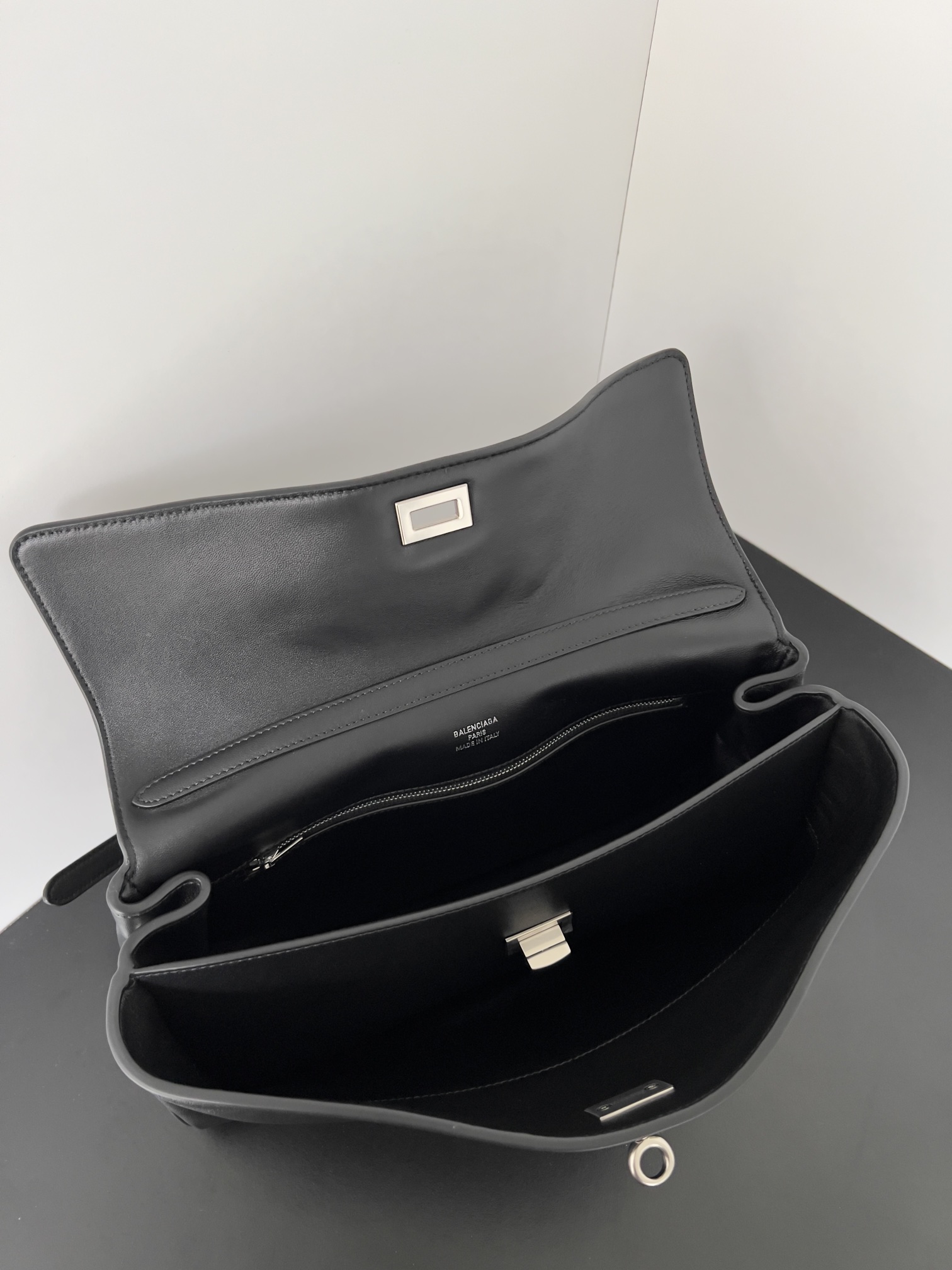 Balenciaga復刻版Rodeo肩背包黑色新款 可拆肩帶設計 手拿優雅感百搭升級款