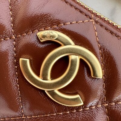 Chanel 復刻版 棗紅色AS5528 經典小香包 羊皮質感氣質升級華麗推薦