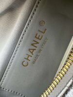 Chanel 頂級原單 銀色AS5528 金扣經典手袋 華麗小巧氣場升級版