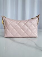 Chanel 高仿 粉色AS5528 金扣經典小香包 優雅甜美氣質百搭款